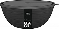 Салатник Sugar&Spice коллекция BLACK, с крышкой, глиняная фактура, устойчивое дно, 4,1л, 270х253х113 (SE400511)