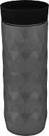 Банка для сыпучих продуктов Plast Team коллекция BLACK, 1,5л, круглая, 95х95х266 (PT1703)